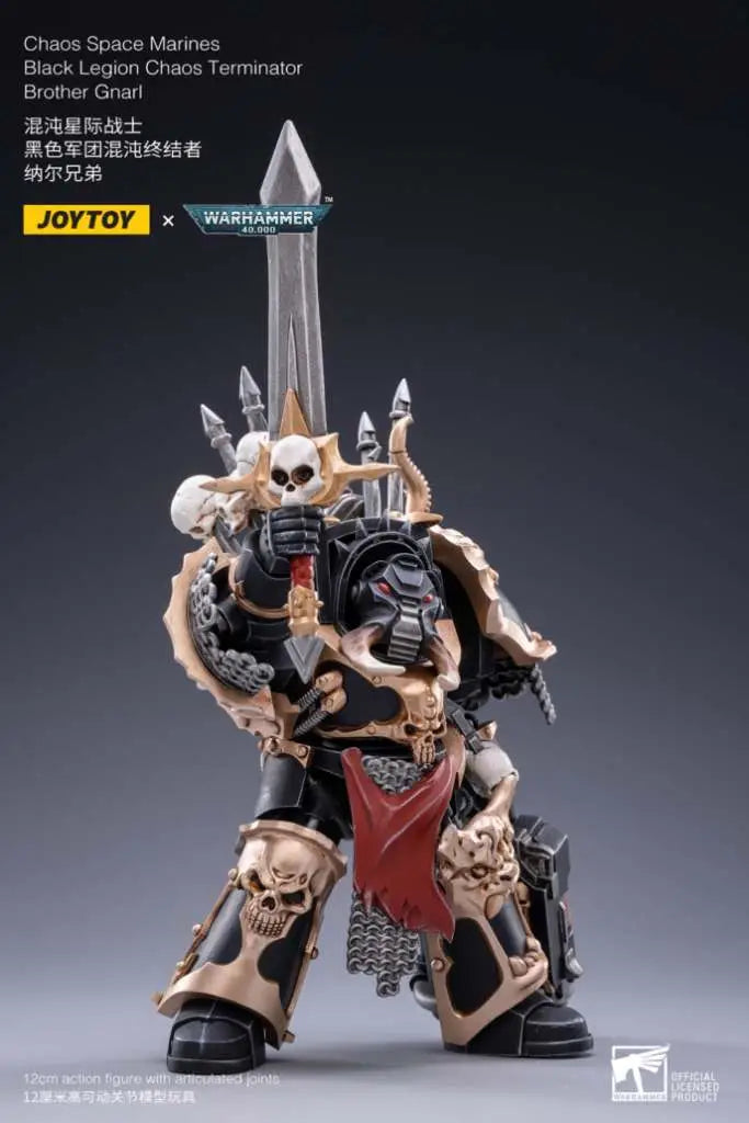 WH40K BLACK LEGION BROTHER GNARL AF 1/18 Frikytopia