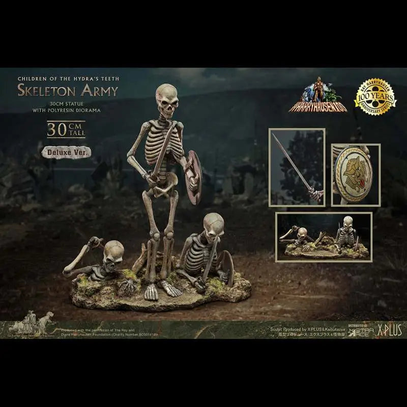 RAY HARRYHAUSEN SKELETON ARMY DLX STATUE Frikytopia