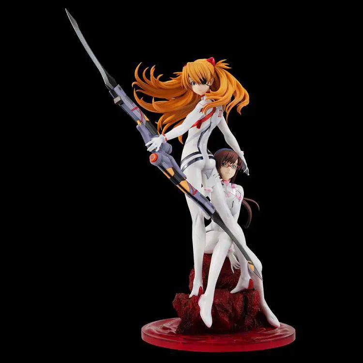 NGEVA 3.0+1.0 ASUKA AND MARI GEM STATUE Frikytopia
