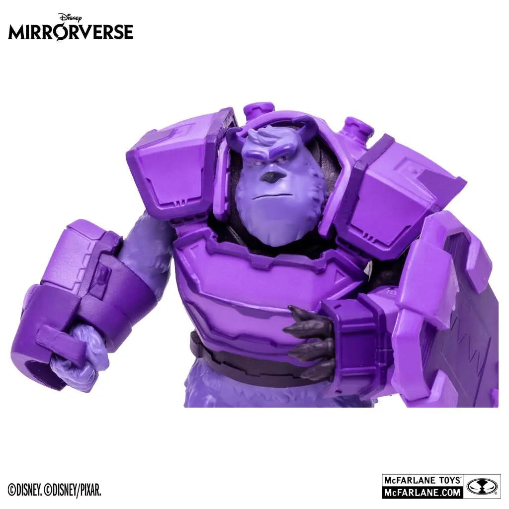 DISNEY MIRROR 5INCH SULLEY FRACTURED AF Frikytopia