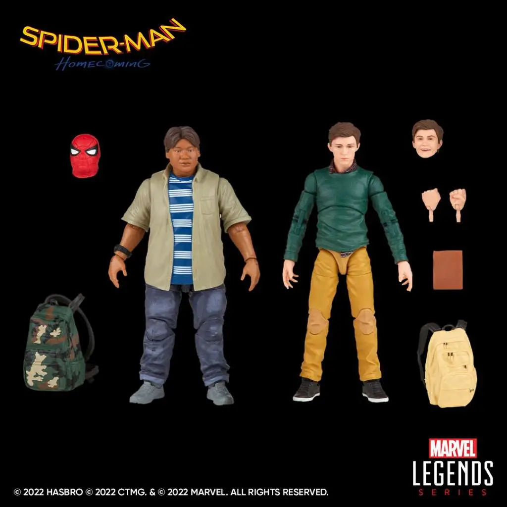 Ned leeds & peter parker pack 2 figuras 15 cm spiderman homecomming marvel legends f34575l0