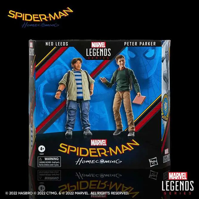 Ned leeds & peter parker pack 2 figuras 15 cm spiderman homecomming marvel legends f34575l0
