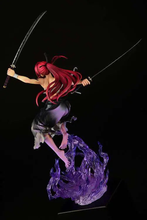 FAIRY TAIL ERZA SAMURAI  SHIKKOKU Estatua