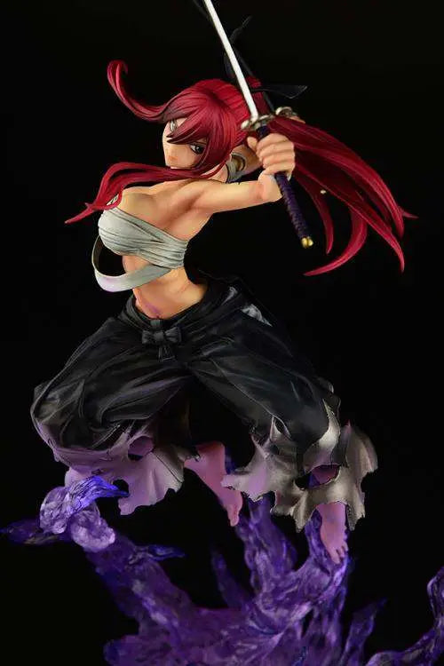 FAIRY TAIL ERZA SAMURAI  SHIKKOKU Estatua