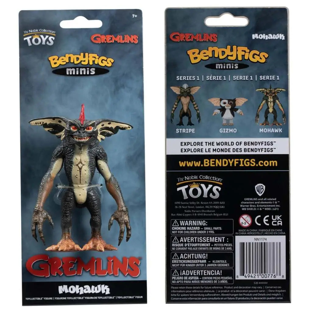 Gremlins Figura Maleable Bendyfigs Mini Mohawk 11 cm