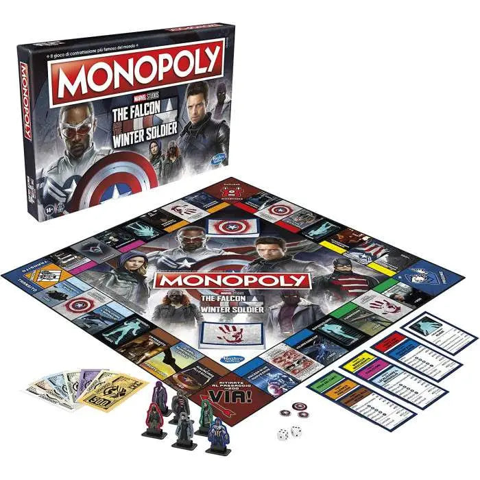 MONOPOLY FALCON & WINTER SOLDIER ITA Frikytopia