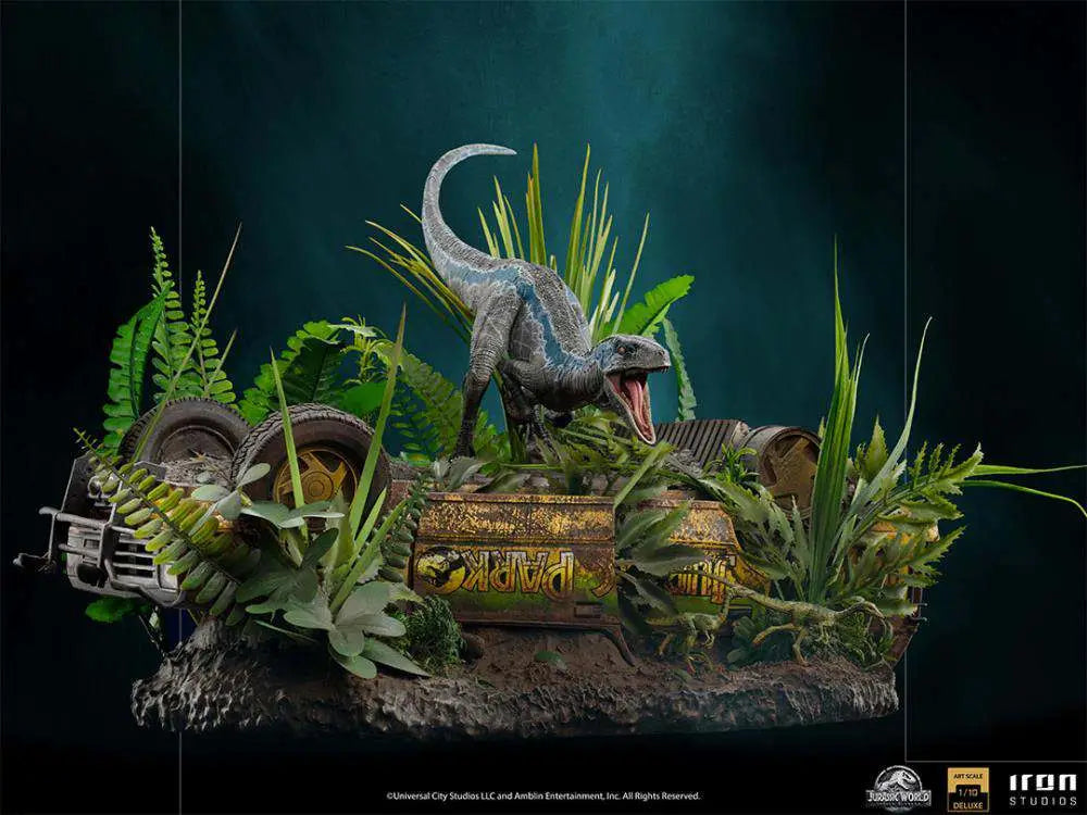 JURASSIC WORLD FK  BLUE 1/10 DELUXE STAT Frikytopia