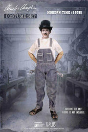 CHARLIE CHAPLIN 1/6 WORKER COSTUME SET
