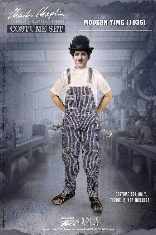 CHARLIE CHAPLIN 1/6 WORKER COSTUME SET Frikytopia