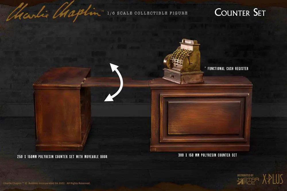 CHARLIE CHAPLIN 1/6 COUNTER SET Frikytopia