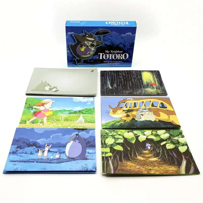 TOTORO POP-UP NOTECARDS SET (10) Frikytopia