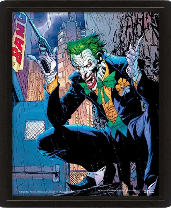JOKER DC Póster 3D Frikytopia