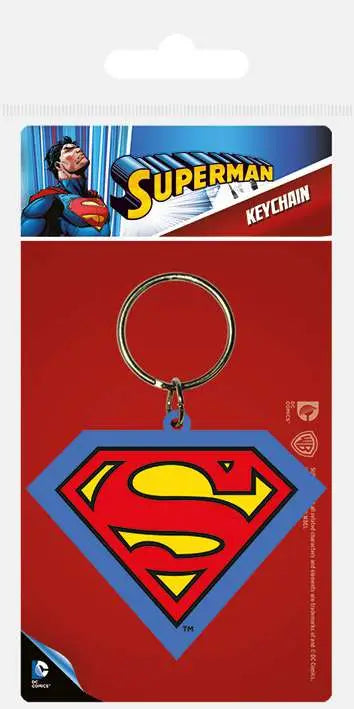 Llavero pyramid dc comics escudo superman