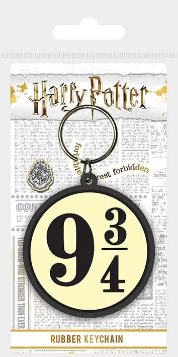 HARRY POTTER 9 3/4 RUBBER Llavero