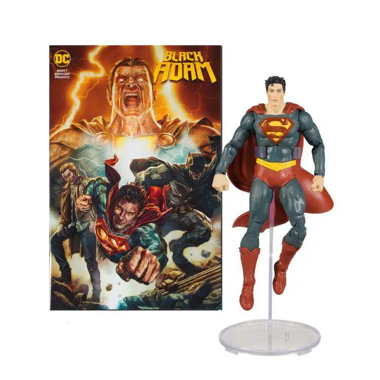 DC Black Adam Page Punchers Figura & Cómic Superman 18 cm