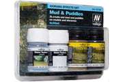 MUD AND PUDDLES DIORAMA SET (4) 73189