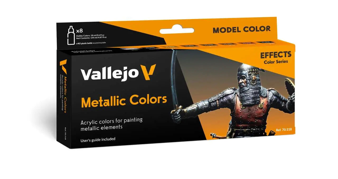 METALLIC COLORS COLOR SET (8) 70118 Frikytopia