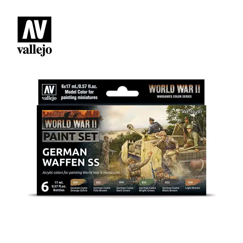 GERMAN WAFFEN SS COLOR SET 70207 Frikytopia