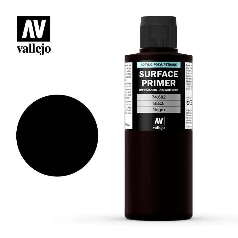 SURFACE PRIMER 74602 BLACK 200 ML Frikytopia