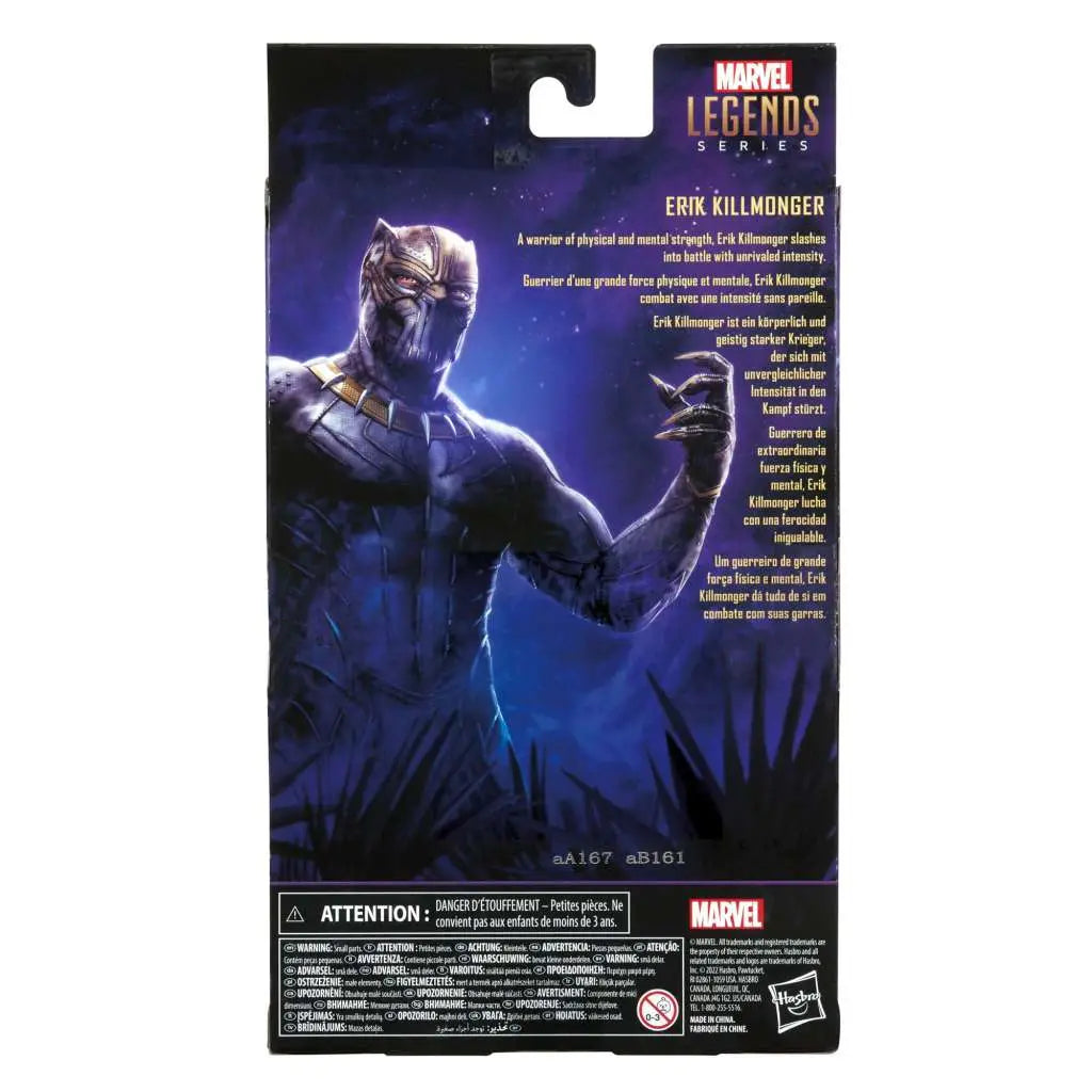 MARVEL LEGENDS BLP ERIK KILLMONGER AF
