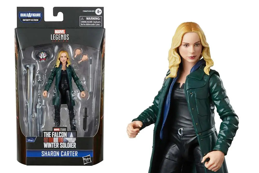 Figura hasbro sharon carter marvel legends the falcon and winter soldier