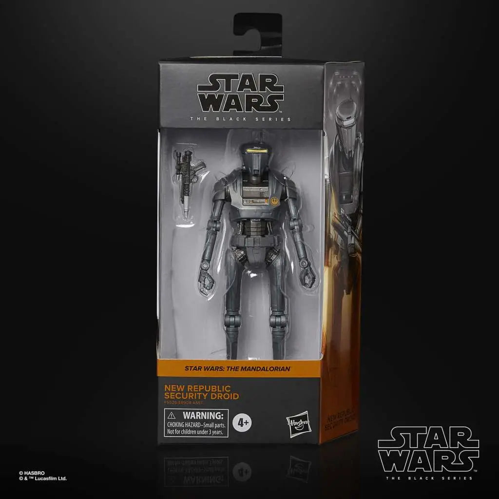 Figura hasbro new republic security droid mandalorian black series