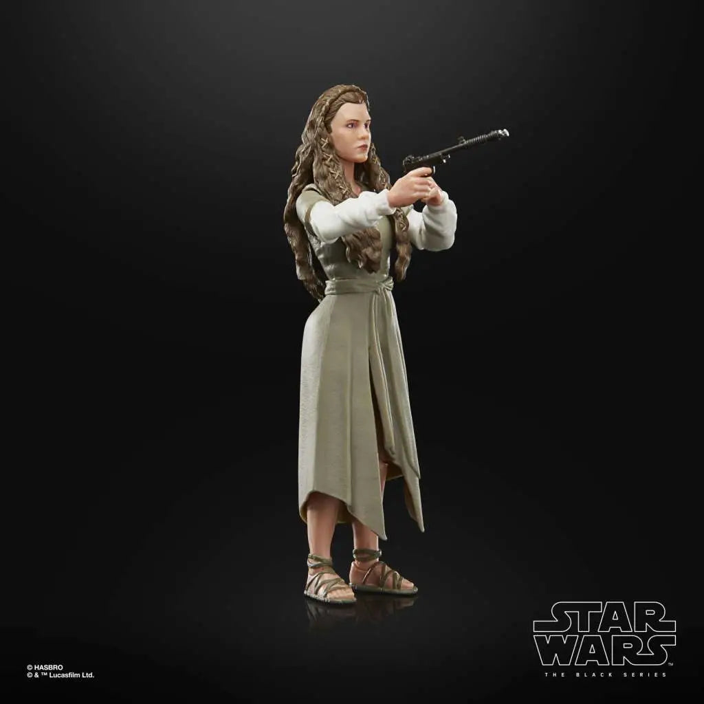 Figura hasbro princess leia ewok village return of the jedi black series
