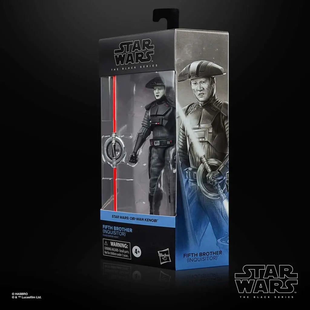 Figura hasbro star wars inquisitor fifth brother obi wan kenobi black series