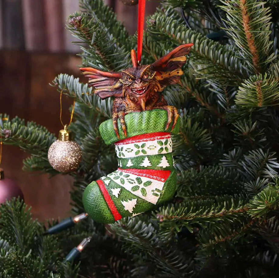 GREMLINS MOHAWK IN STOCKING ORNAMENT Frikytopia
