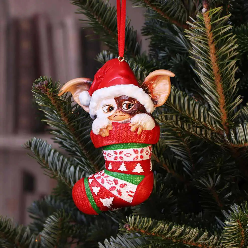 GREMLINS GIZMO IN STOCKING ORNAMENT Frikytopia