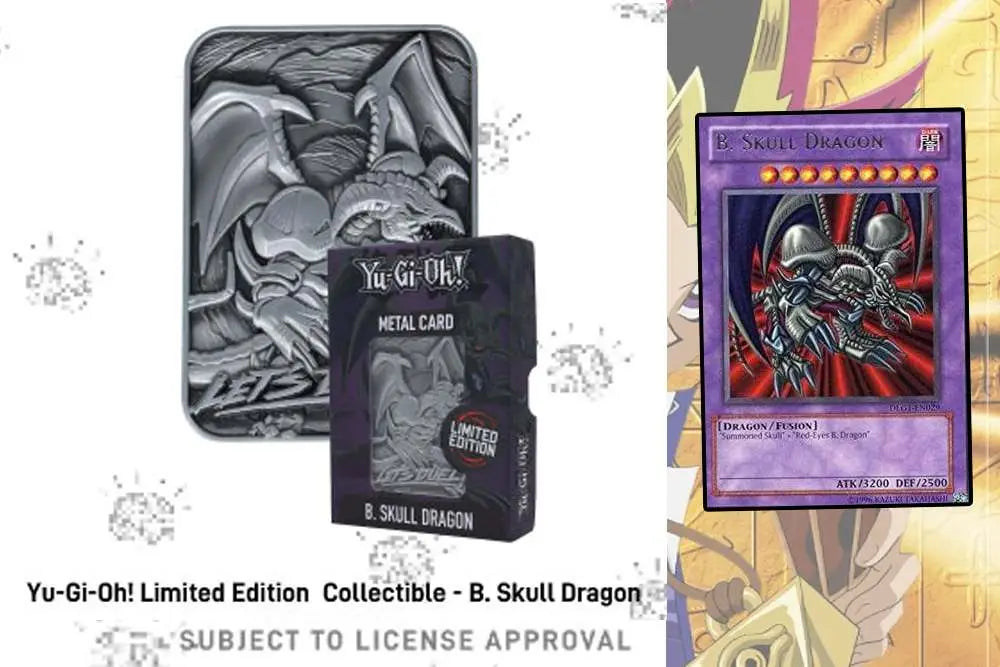 YU-GI-OH! LTD ED METAL B.SKULL DRAGON Frikytopia