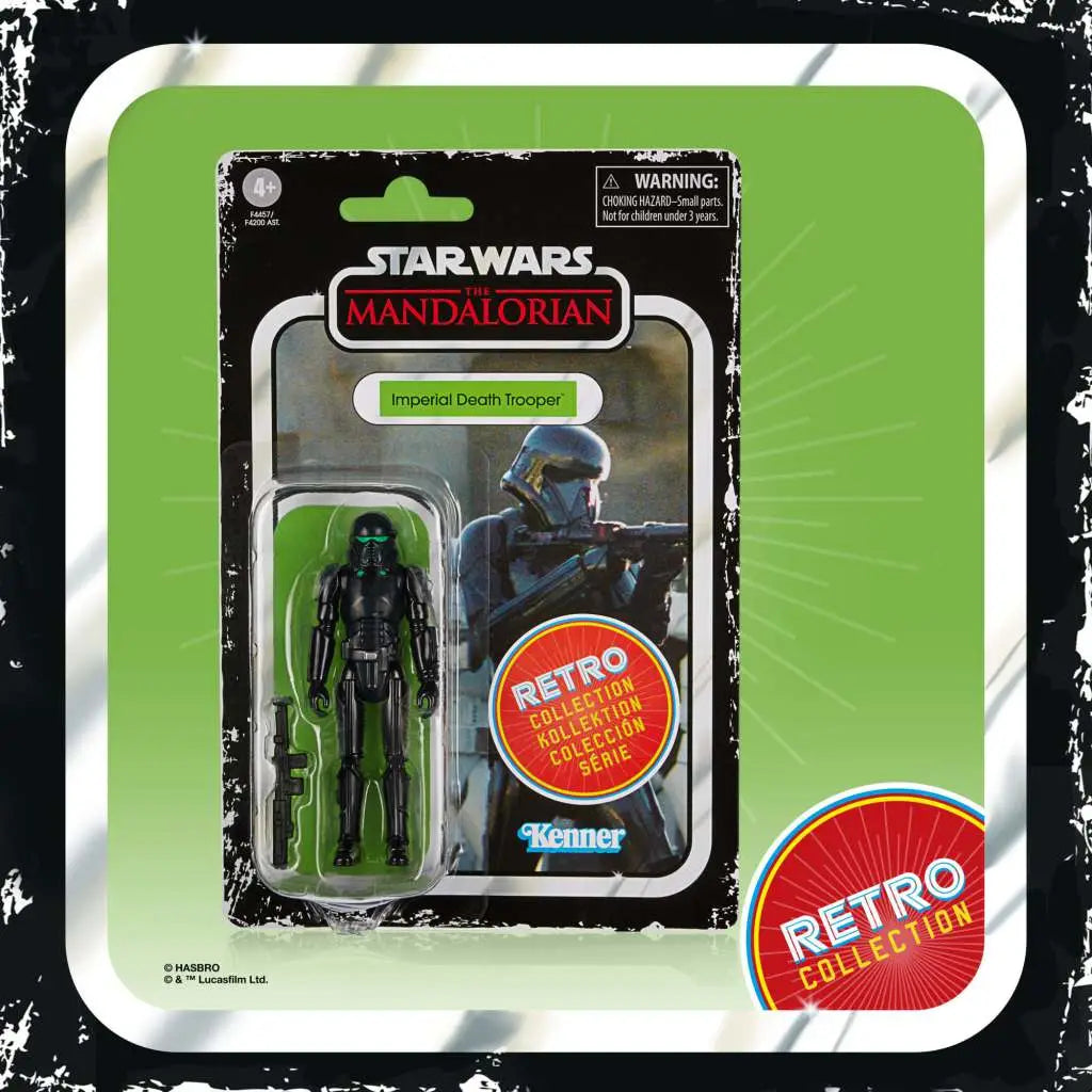 Figura Imperial Death Trooper retro collection The Mandalorian Star Wars