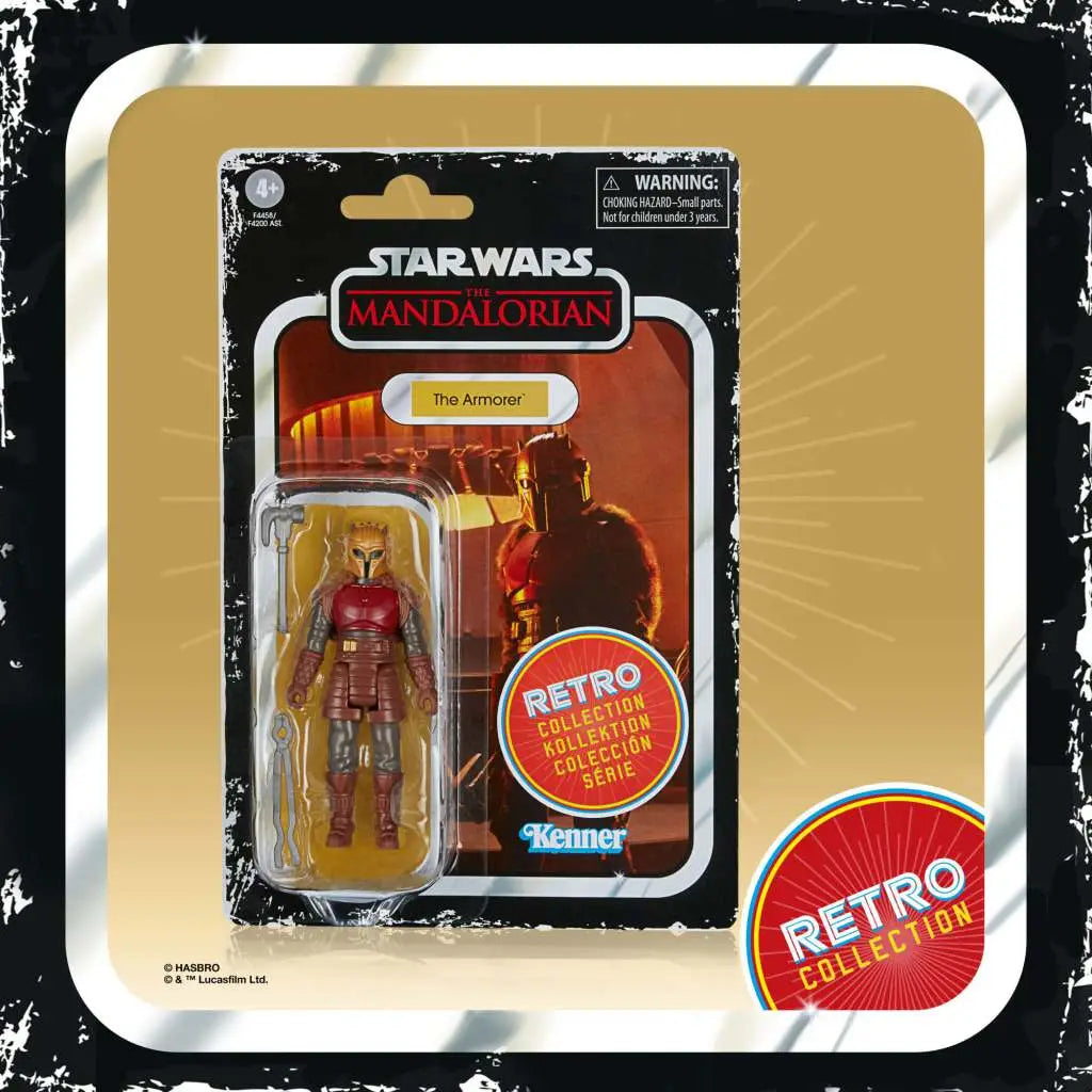 SW RETRO MANDALORIAN THE ARMORER AF Frikytopia