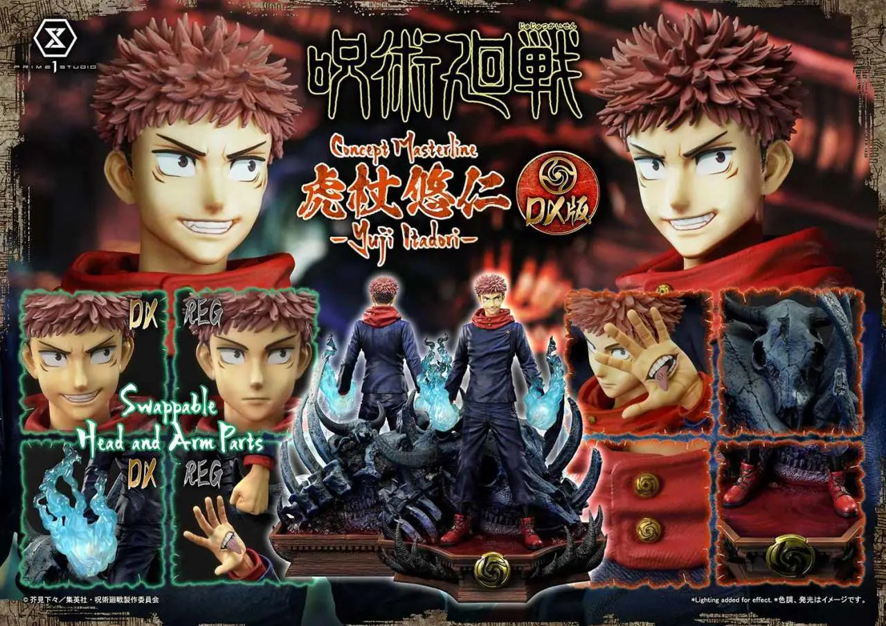 JUJUTSU KAISEN YUJI DLX RESIN Estatua