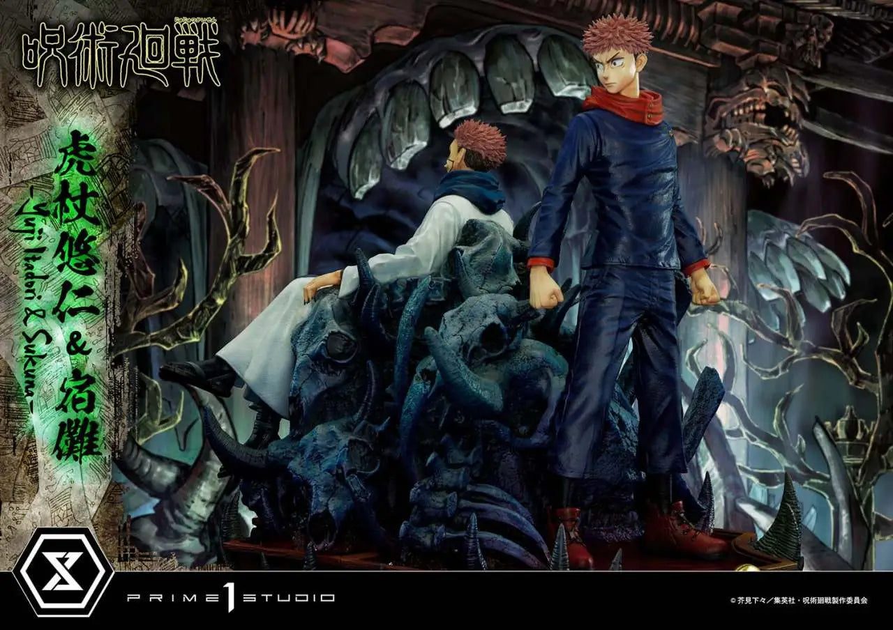 JUJUTSU KAISEN YUJI E SUKUNA Estatua SET