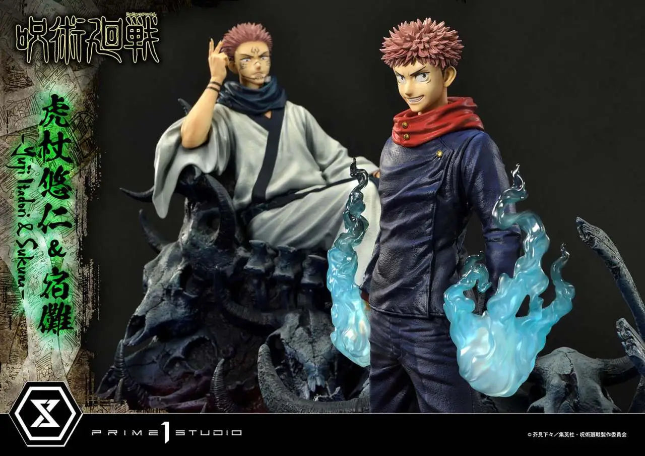 JUJUTSU KAISEN YUJI E SUKUNA Estatua SET