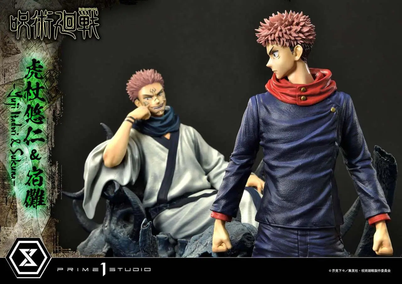 JUJUTSU KAISEN YUJI E SUKUNA Estatua SET