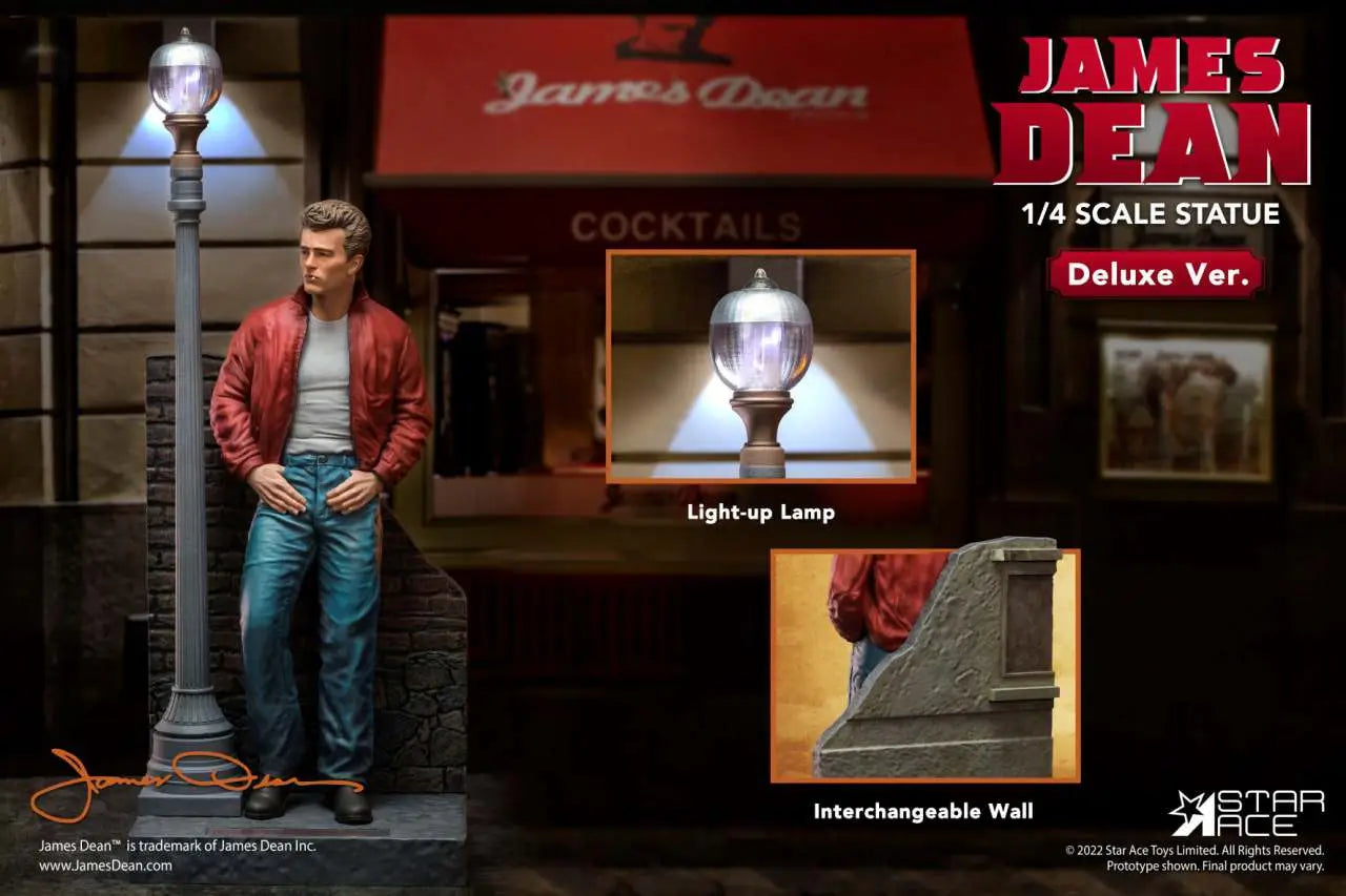 JAMES DEAN 1/4 DELUXE RESIN Estatua