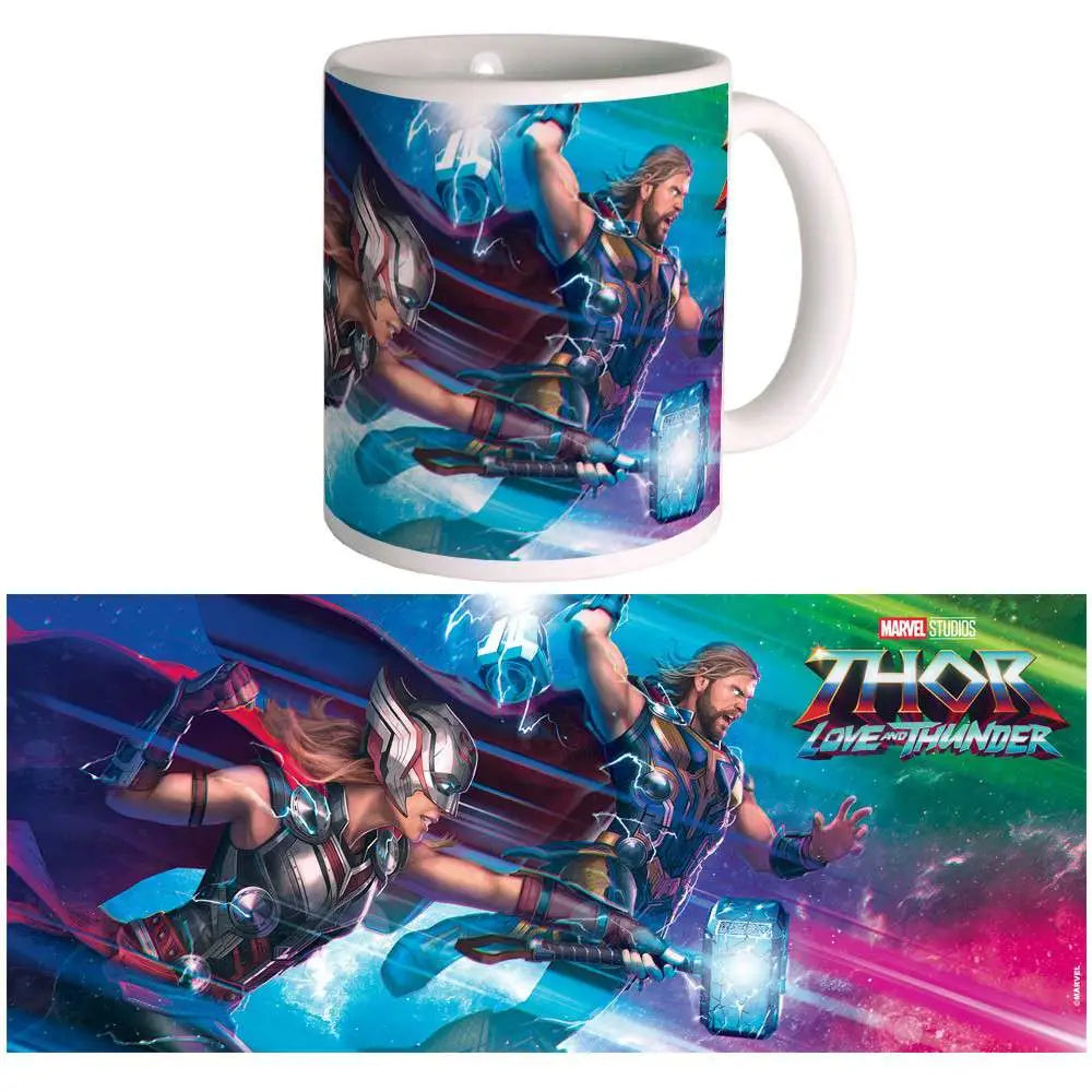 THOR LOVE & THUNDER MIGHTY & WORTHY Taza