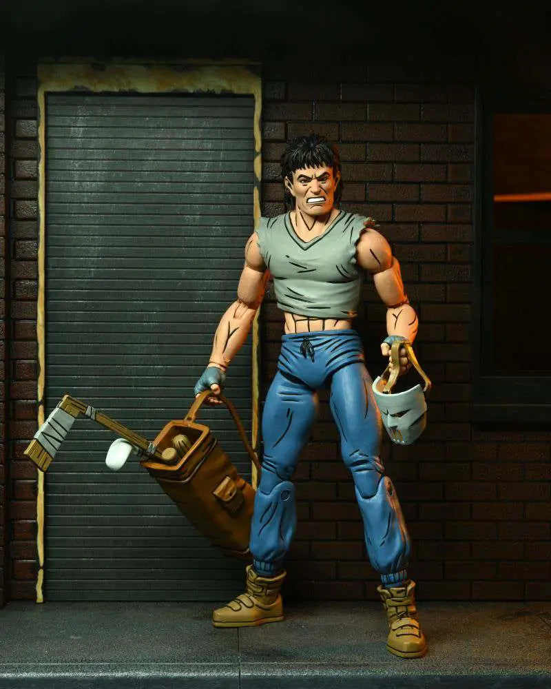 Figura neca tmnt mirage comics scale action figure casey jones