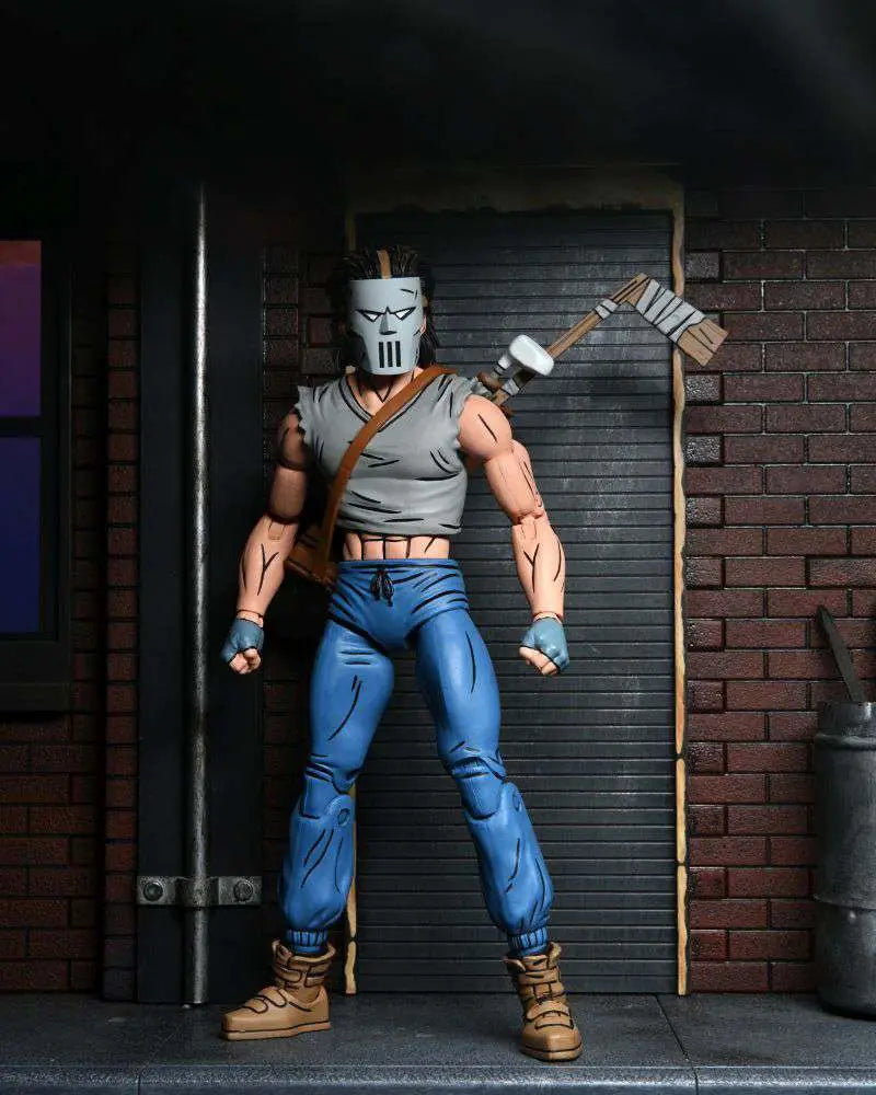 Figura neca tmnt mirage comics scale action figure casey jones