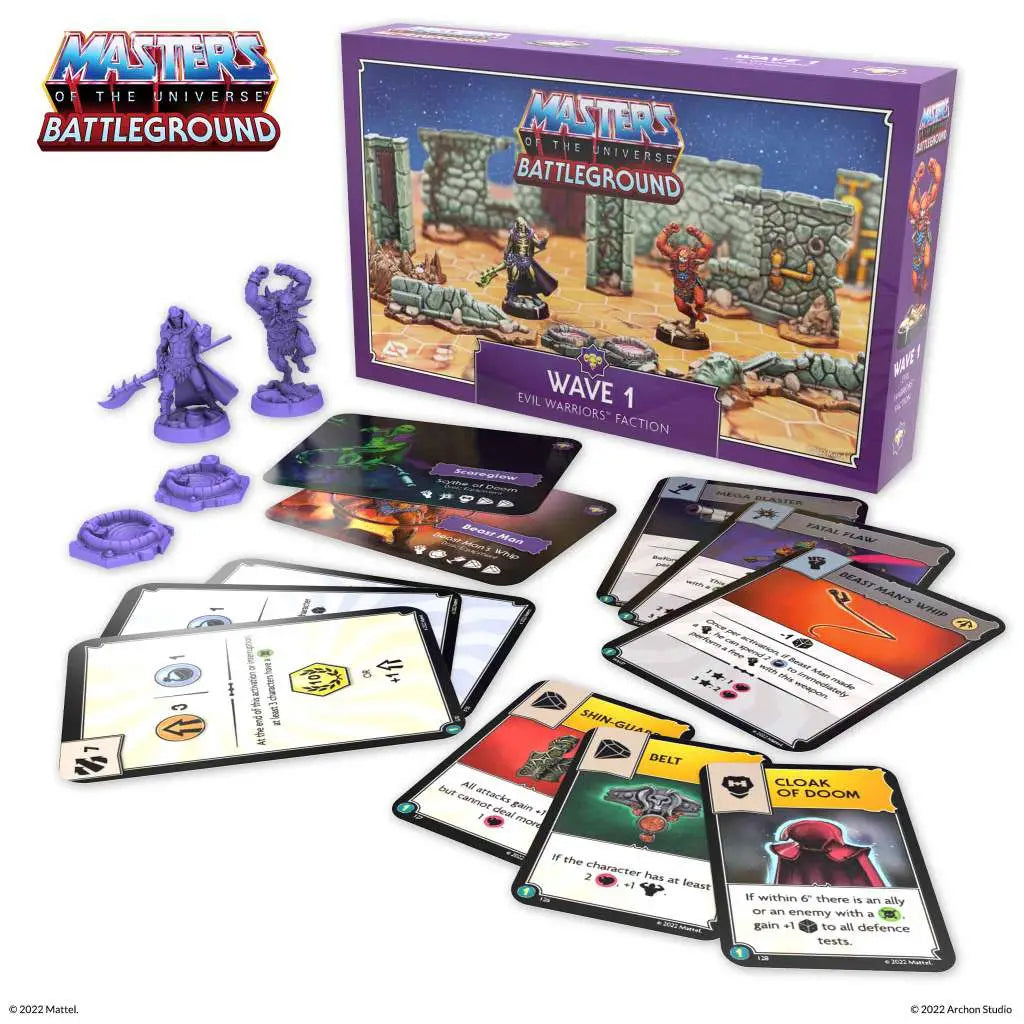 Motu:Battleground - Wave 1 - Evil Warriors Faction ENGLISH