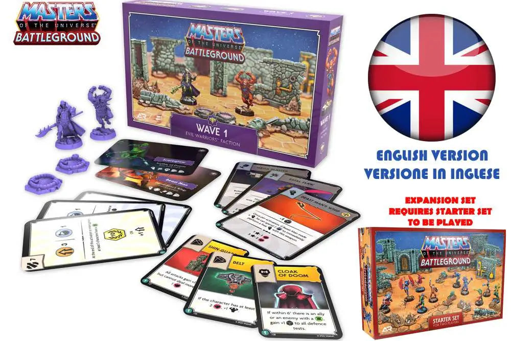 Motu:Battleground - Wave 1 - Evil Warriors Faction ENGLISH