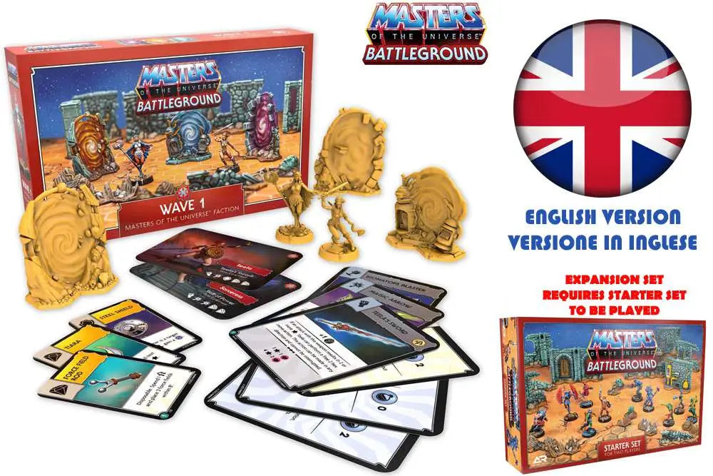 Motu:Battleground - Wave 1 - Masters Of The Universe Faction ENG Frikytopia