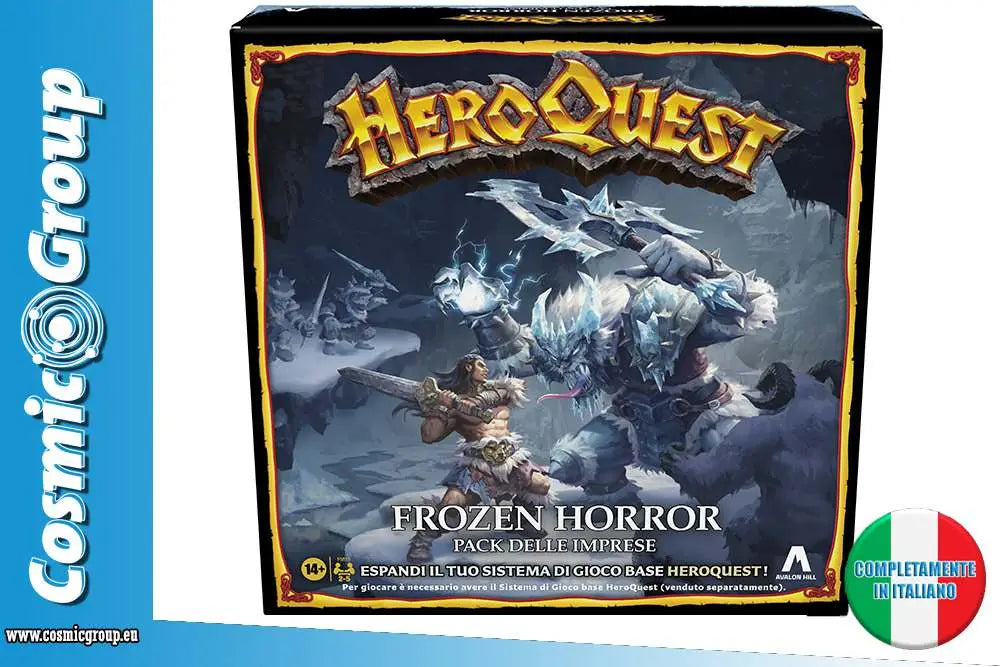 HEROQUEST FROZEN HORROR EDIZIONE ITA Frikytopia