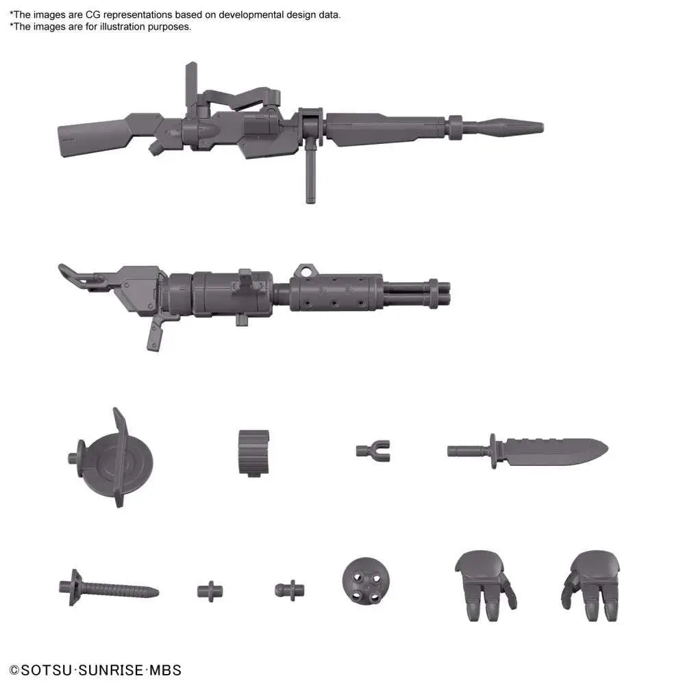 HG EXP PARTS SET FOR DEMI TRAINER 1/144 Frikytopia