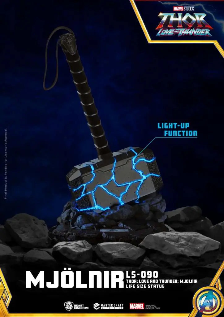 THOR LOVE'N'THUNDER MJOLNIR 1/1 Réplica