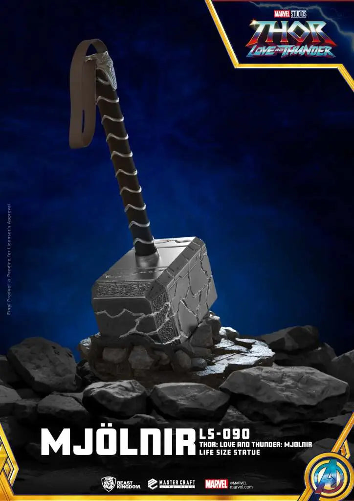 THOR LOVE'N'THUNDER MJOLNIR 1/1 Réplica