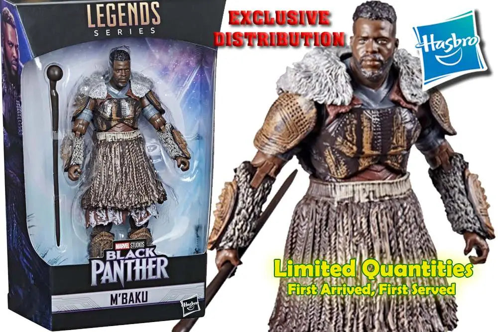 MARVEL LEGENDS BLP MBAKU EXLUSIVE AF Frikytopia
