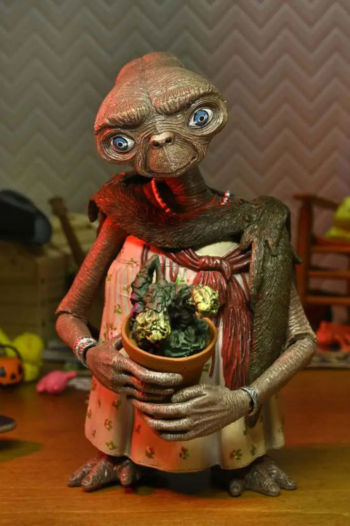 Figura neca e t el extraterrestre ultimate dress up e t 40 aniversario